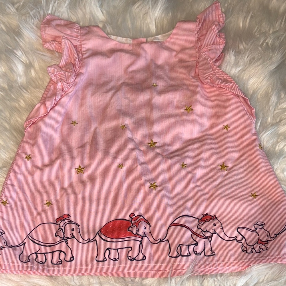 Gap Disney Elephant Print Dress